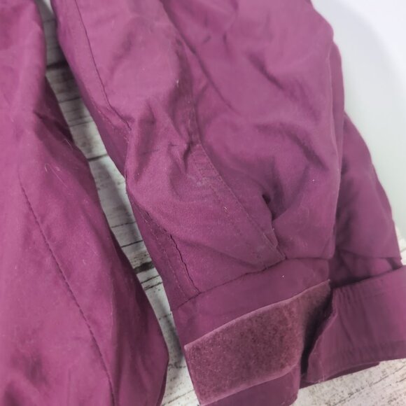 Vintage Columbia Magenta Made in Korea Bomber Style Jacket Women Size XL - Picture 3 of 9